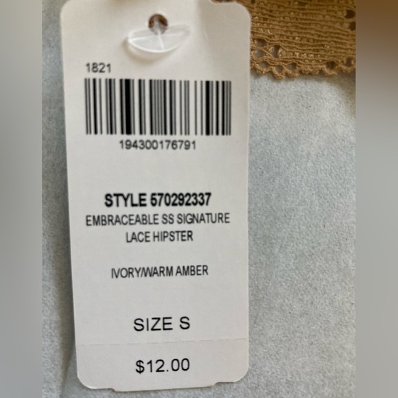 NWT* Soma Super Soft Signature Lace Hipster Size S (4 pair) Black, Leopard, Pink - Picture 6 of 7